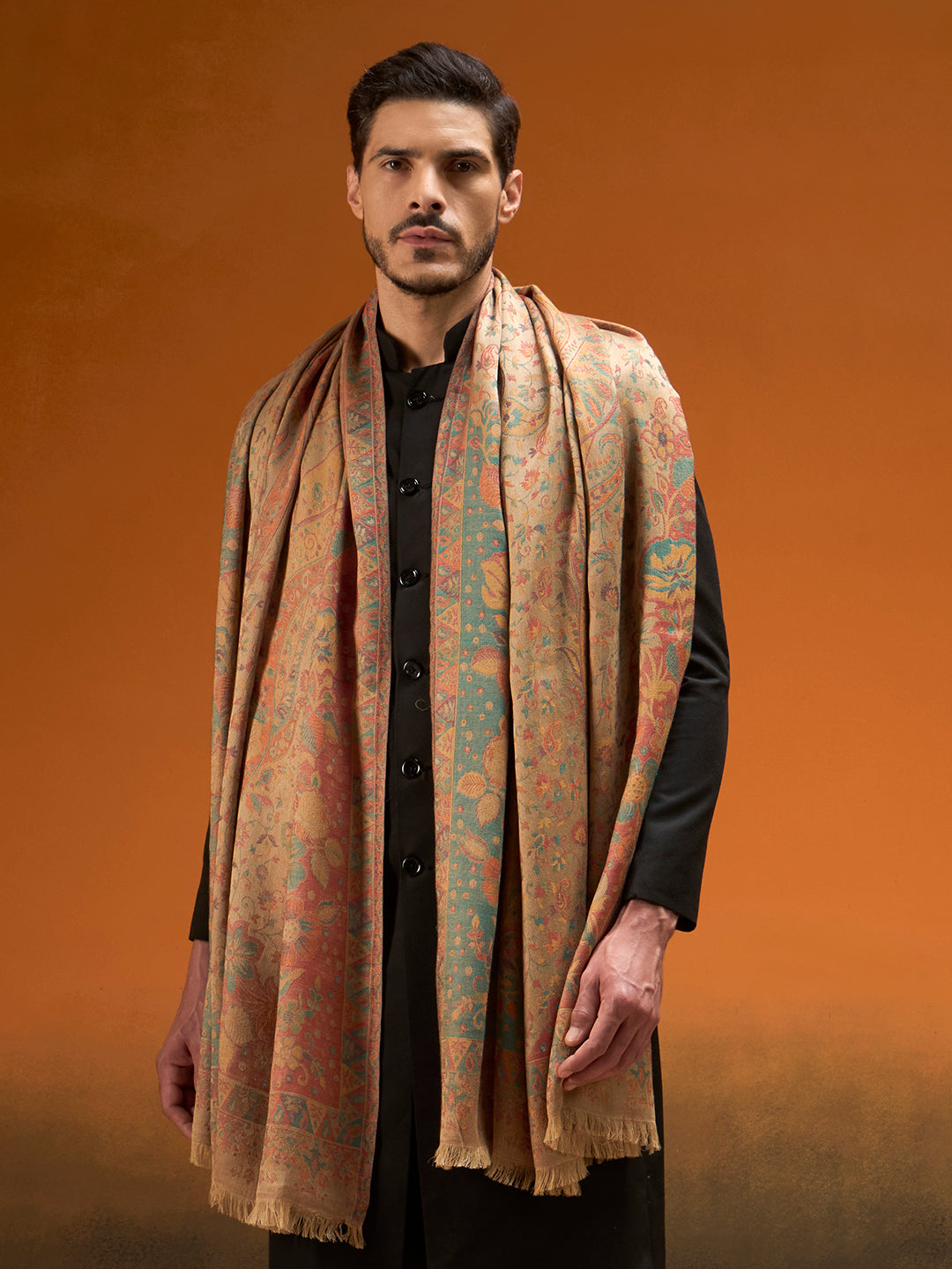 Men Grand Paisley Kaani Shawl