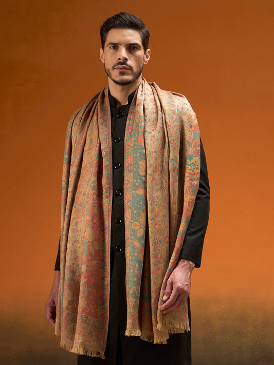 Men Grand Paisley Kaani Shawl