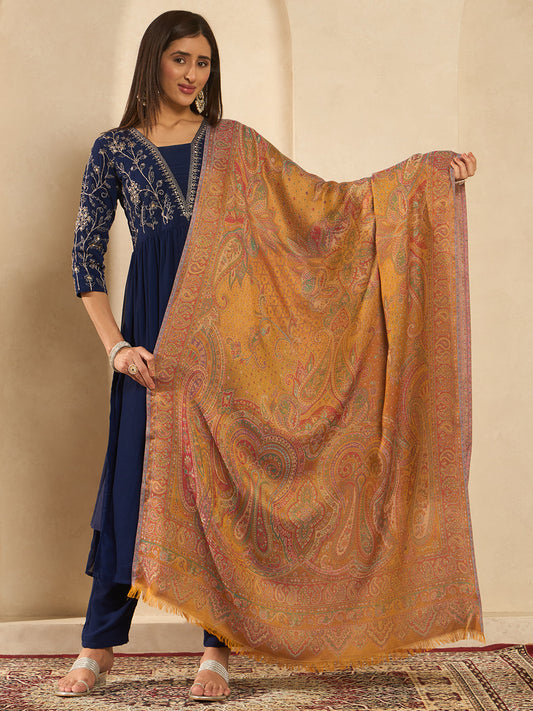 Women Grand Paisley Kaani Kashmiri Shawl