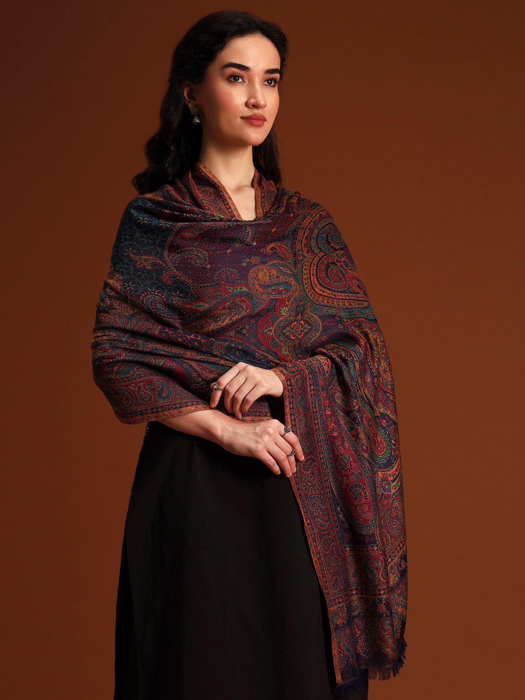 Women Grand Paisley Kaani Kashmiri Shawl