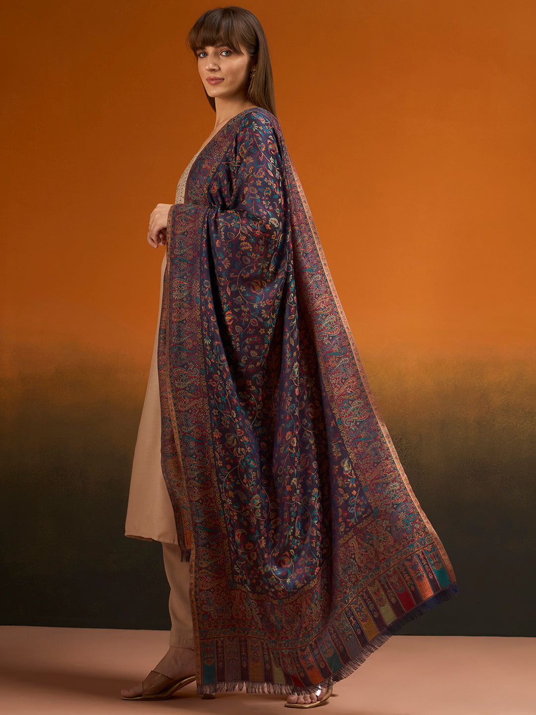 Women Imperial Royal botanica Kaani Stole