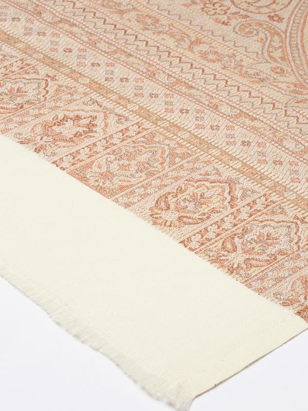 Women's Aaraish Kashmiri Royal Paisley Design Jamawar Shawl (Size: 101 X 203 Cms)