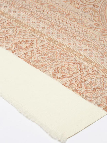 Women's Aaraish Kashmiri Royal Paisley Design Jamawar Shawl (Size: 101 X 203 Cms)