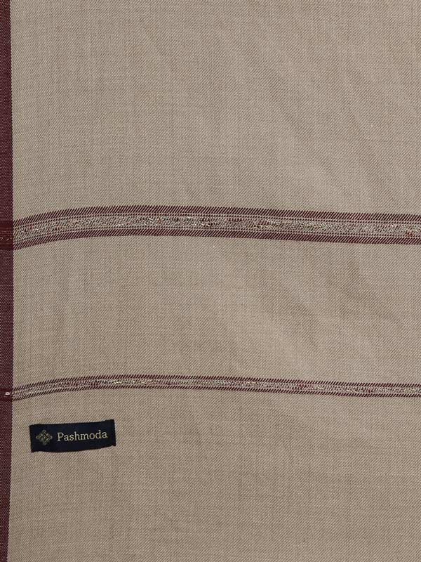 Men farhat Woven Design Shawl (Size  127x254 cms, Black Color)