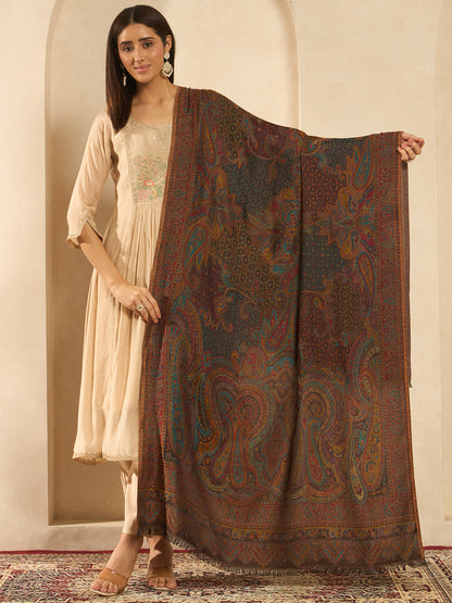 Women Grand Paisley Kaani Kashmiri Shawl