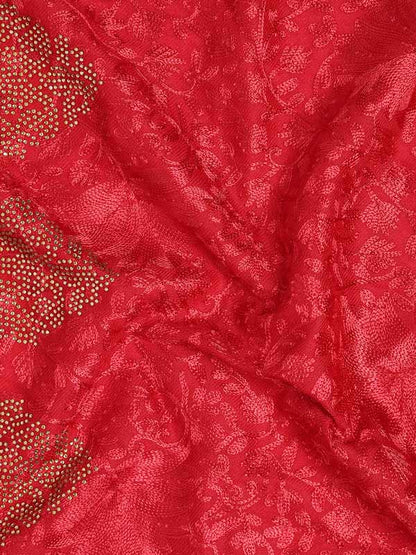 Women's Nagma 100% Pure Wool Swarosvki Crystal Shawl (Size : 101X203 CM)