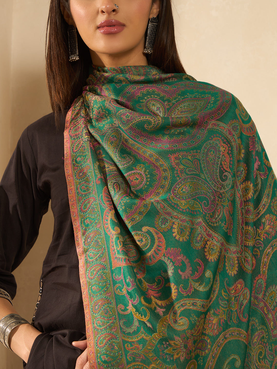 Women Imperial Ambi Kaani Stole