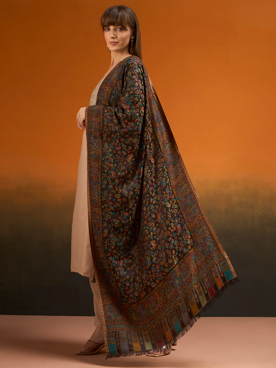 Women Imperial Royal botanica Kaani Stole