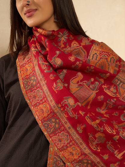 Women Caravan kaani stole Stole