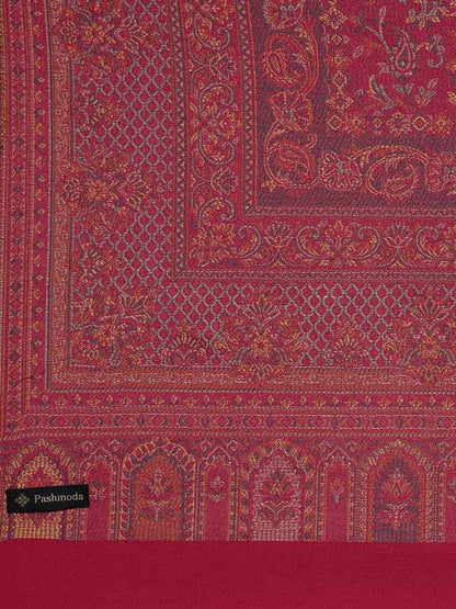 Women's Ghazal Antique Jamawar Shawl (Size: 101 X 203 CM)