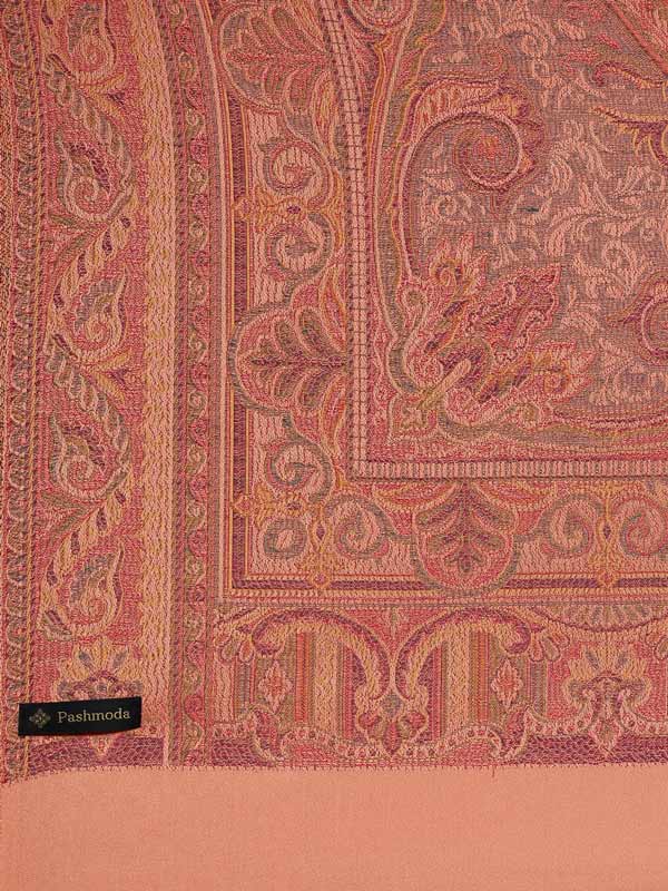 Women's Antique Jamawar Shawl (Size: 101 X 203 CM)