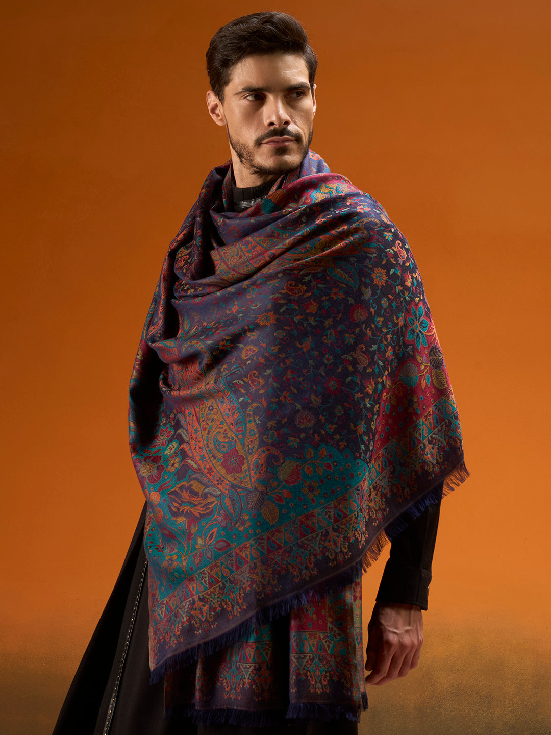 Men Grand Paisley Kaani Shawl