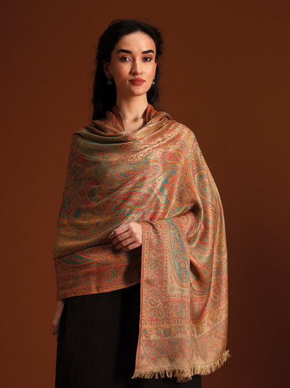 Women Grand Paisley Kaani Kashmiri Shawl