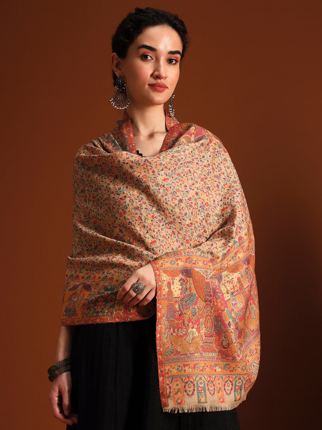 Women Persian Court kaani stole