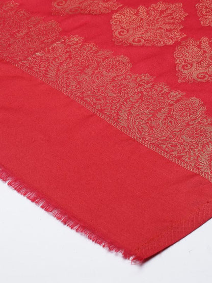 Men Nargis Kaani Stole with Zari Weave,  Size 71X203 CM