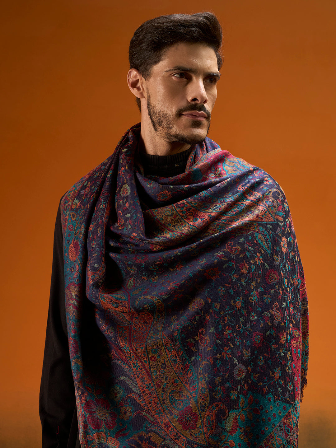 Men Grand Paisley Kaani Shawl