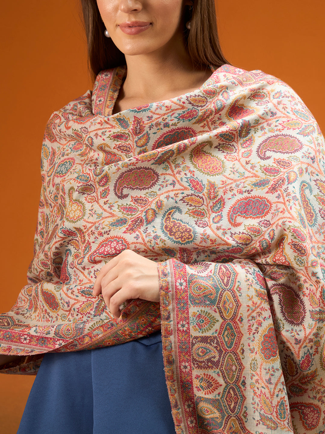 Women Shahkaar Gulistan kaani stole