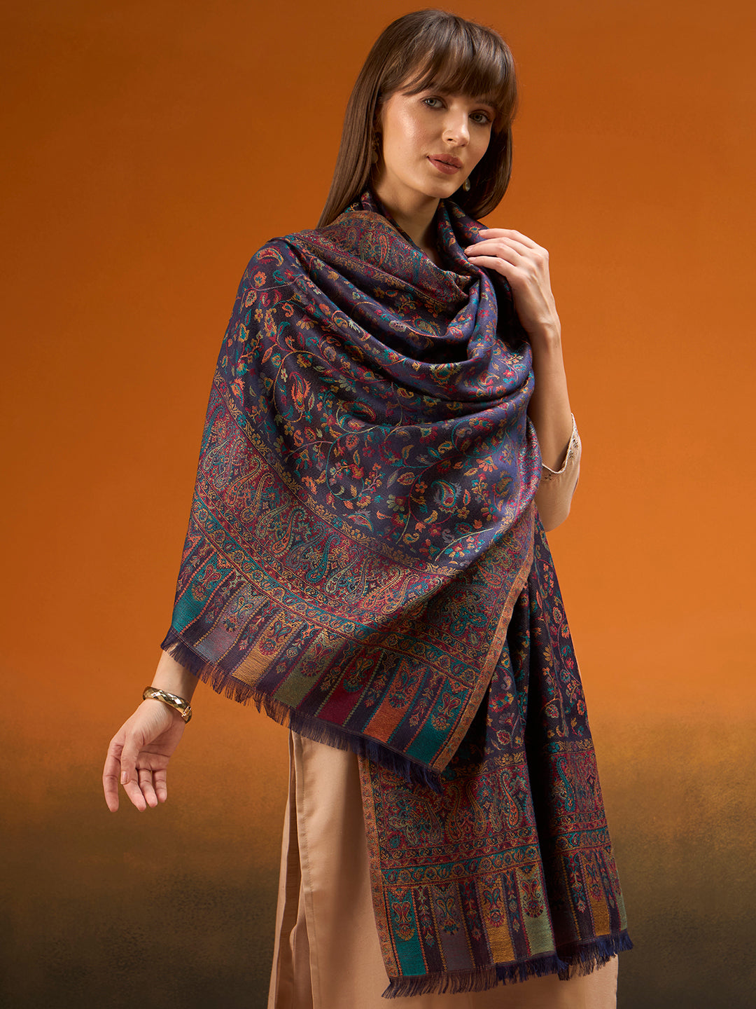 Women Imperial Royal botanica Kaani Stole