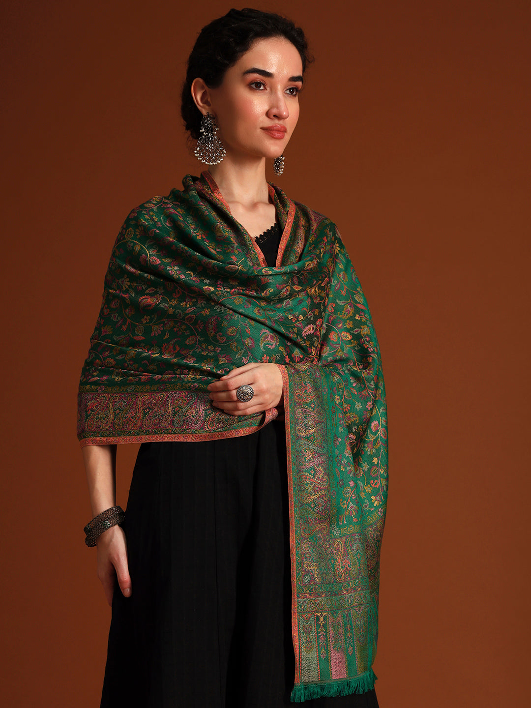 Women Imperial Royal botanica Kaani Stole