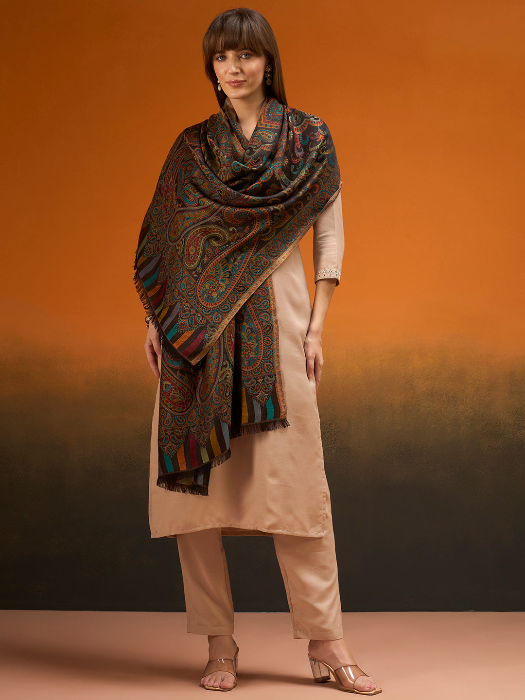 Women Imperial Ambi Kaani Stole