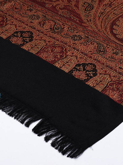 Women's Shahnaz Antique Jamawar Shawl (Size: 101 × 203 cm)