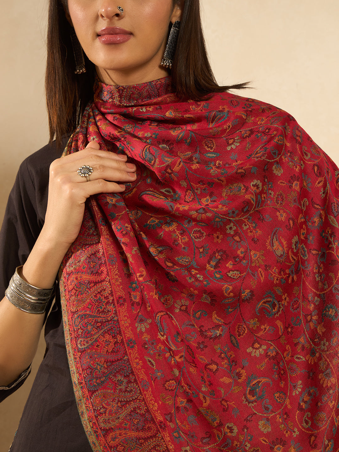 Women Imperial Royal botanica Kaani Stole