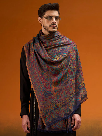 Men Grand Paisley Kaani Shawl