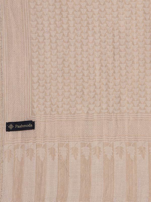 Women's Aarzoo Fine Pashmina Wool Blend Stole (Size : 71X203 CM)