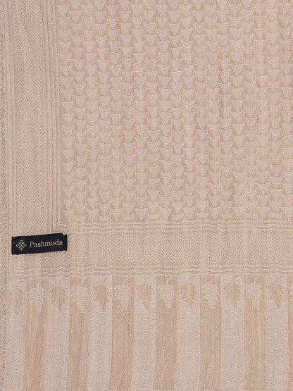 Women's Aarzoo Fine Pashmina Wool Blend Stole (Size : 71X203 CM)