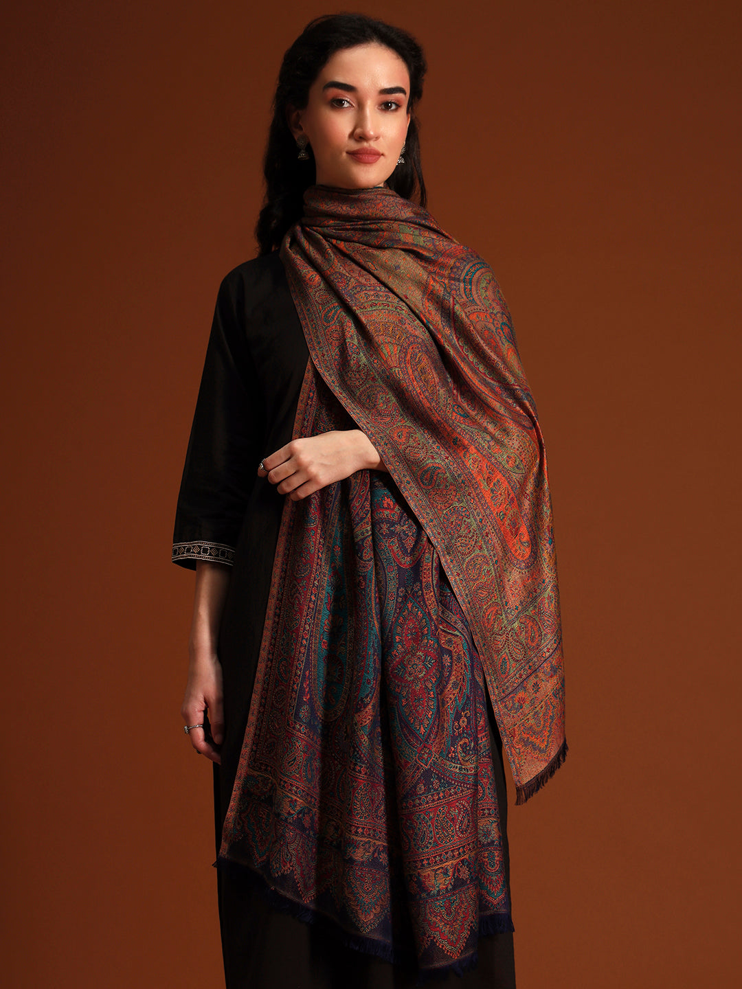 Women Grand Paisley Kaani Kashmiri Shawl