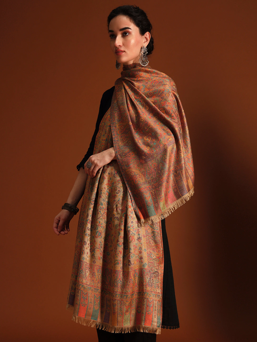 Women Imperial Royal botanica Kaani Stole