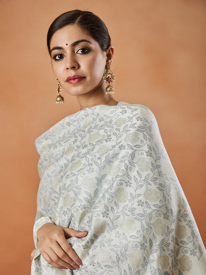Pashmoda Women Rukhsaar Kaani Stole (Size : 71X203 CM)