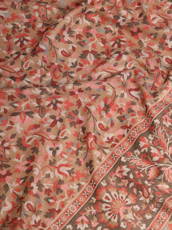 Women Dastaan Woven Design Jamawar Shawl (Size 101X203 CM)