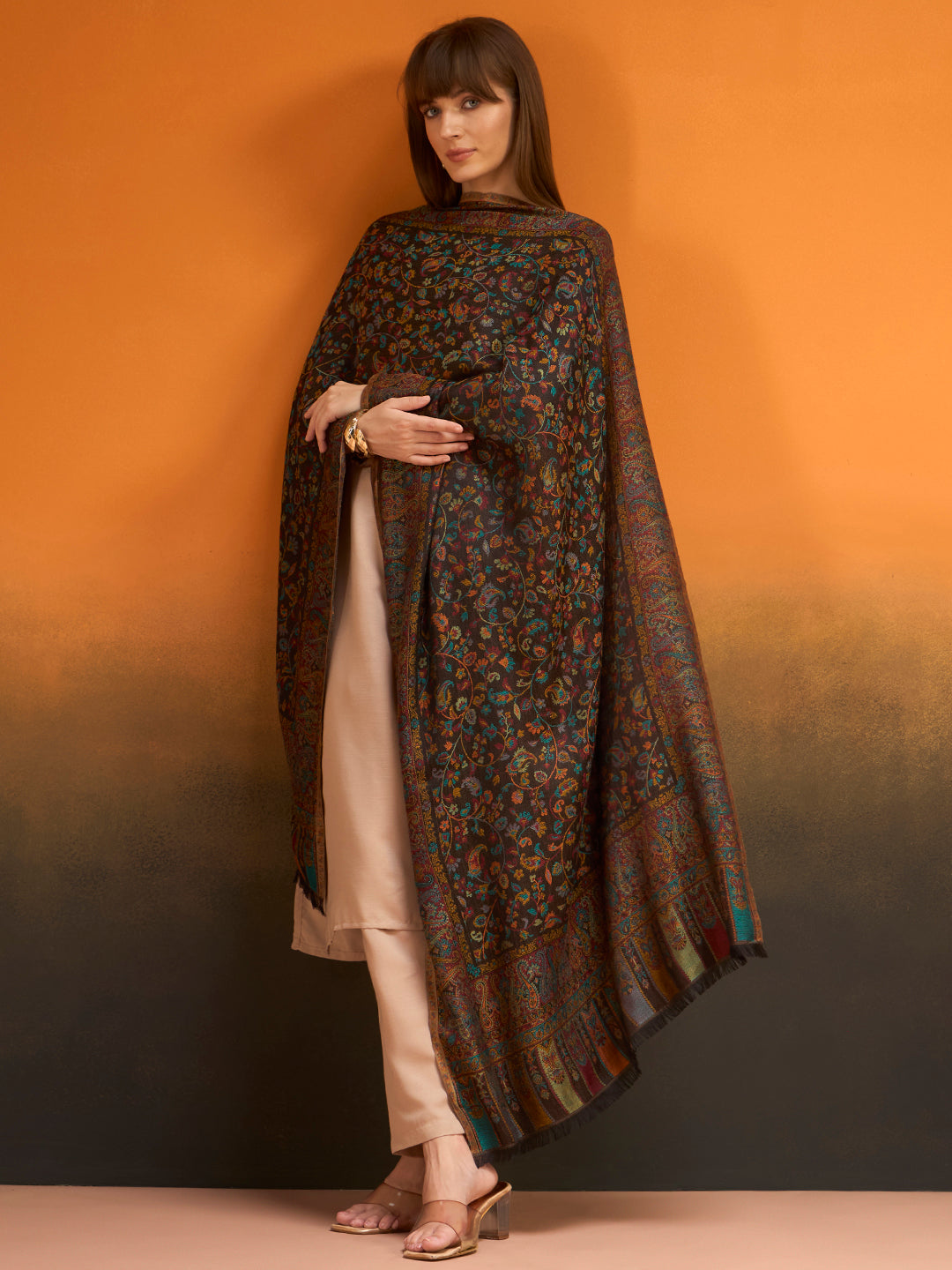 Women Imperial Royal botanica Kaani Stole