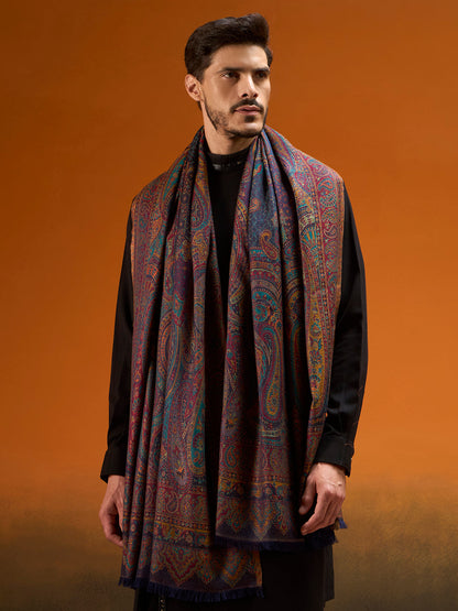 Men Grand Paisley Kaani Shawl