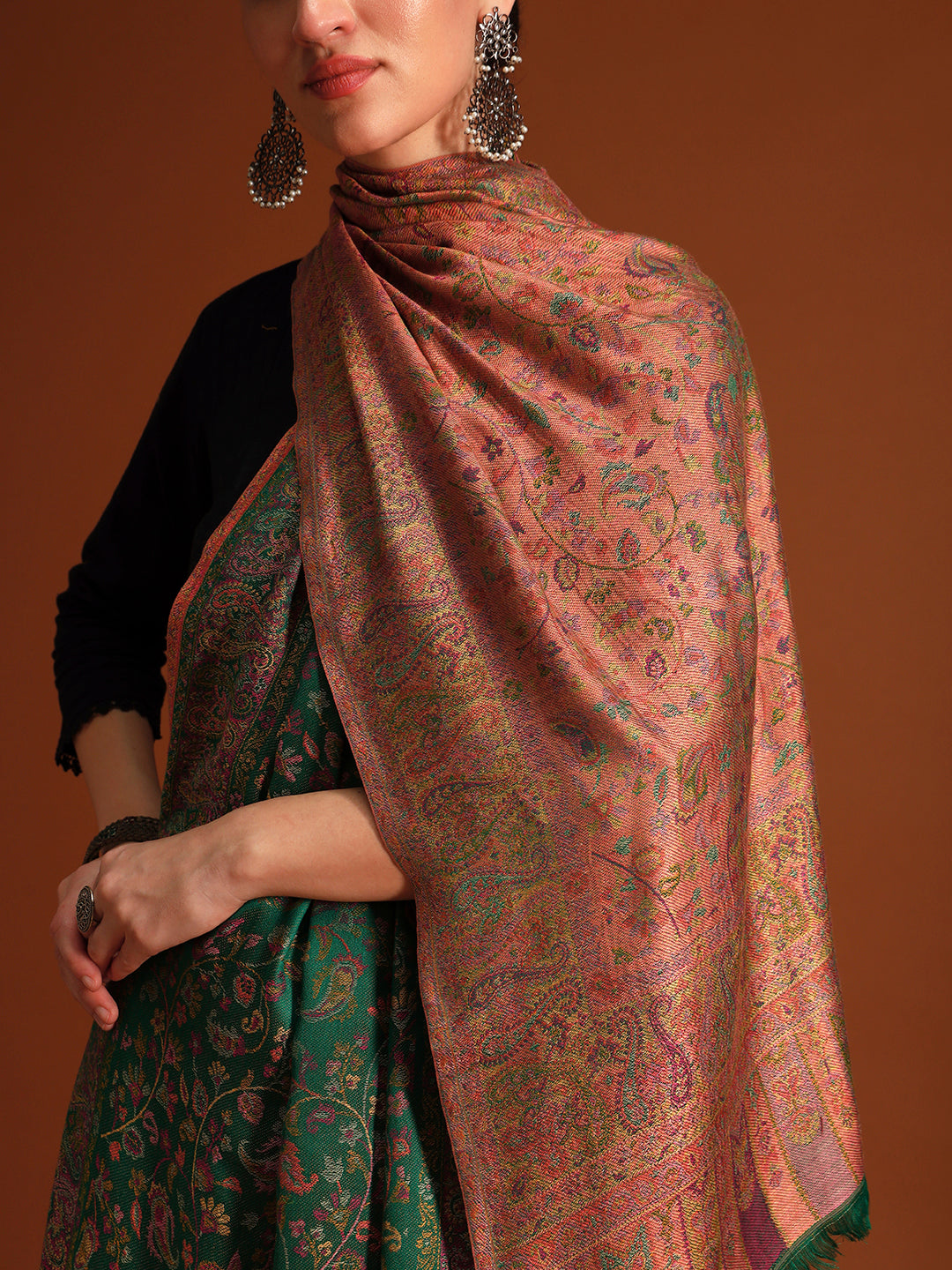 Women Imperial Royal botanica Kaani Stole