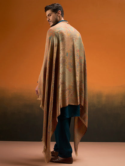Men Grand Paisley Kaani Shawl