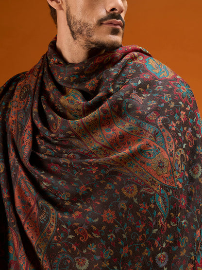 Men Grand Paisley Kaani Shawl