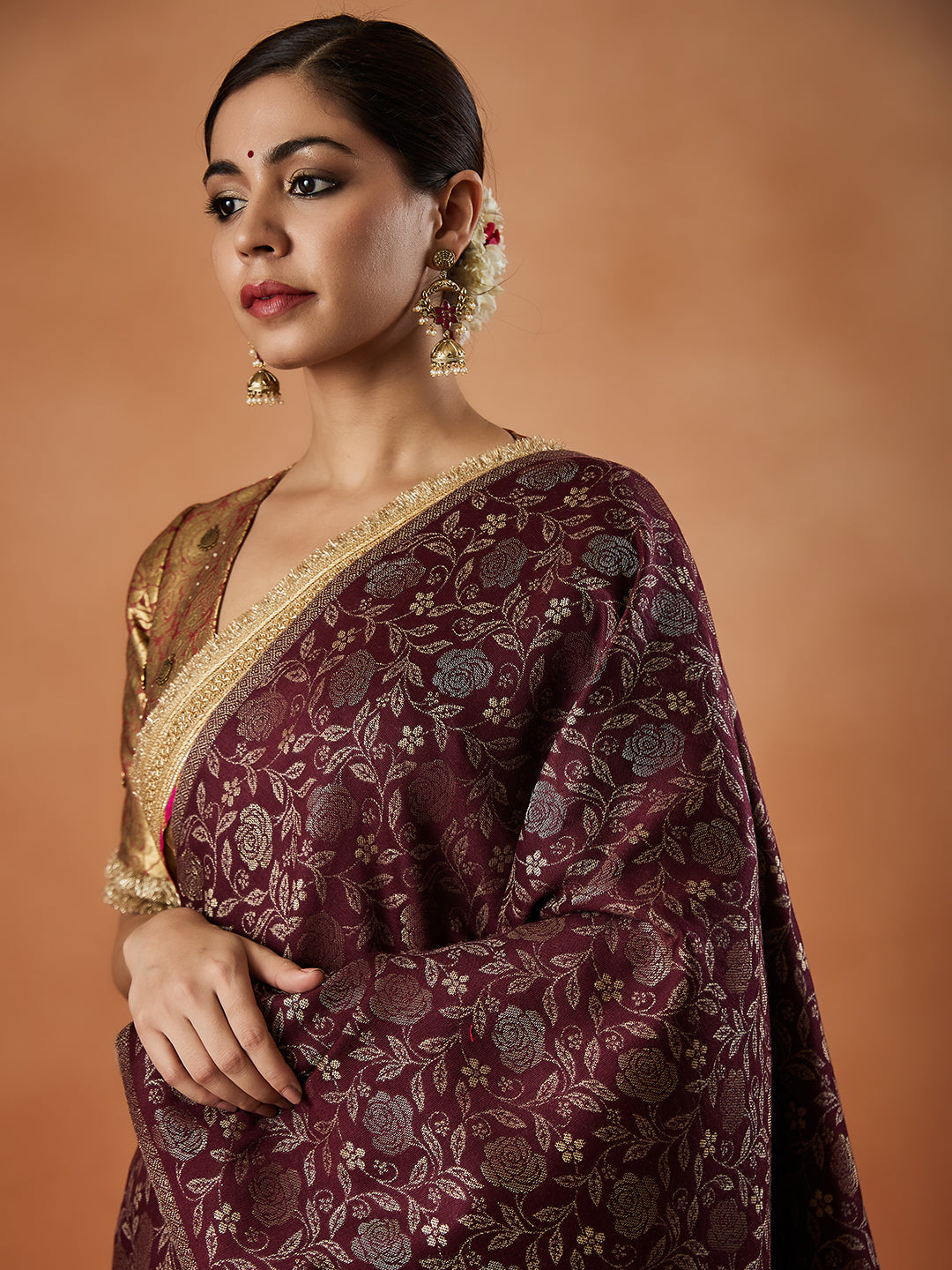 Pashmoda Women Rukhsaar Kaani Stole (Size : 71X203 CM)