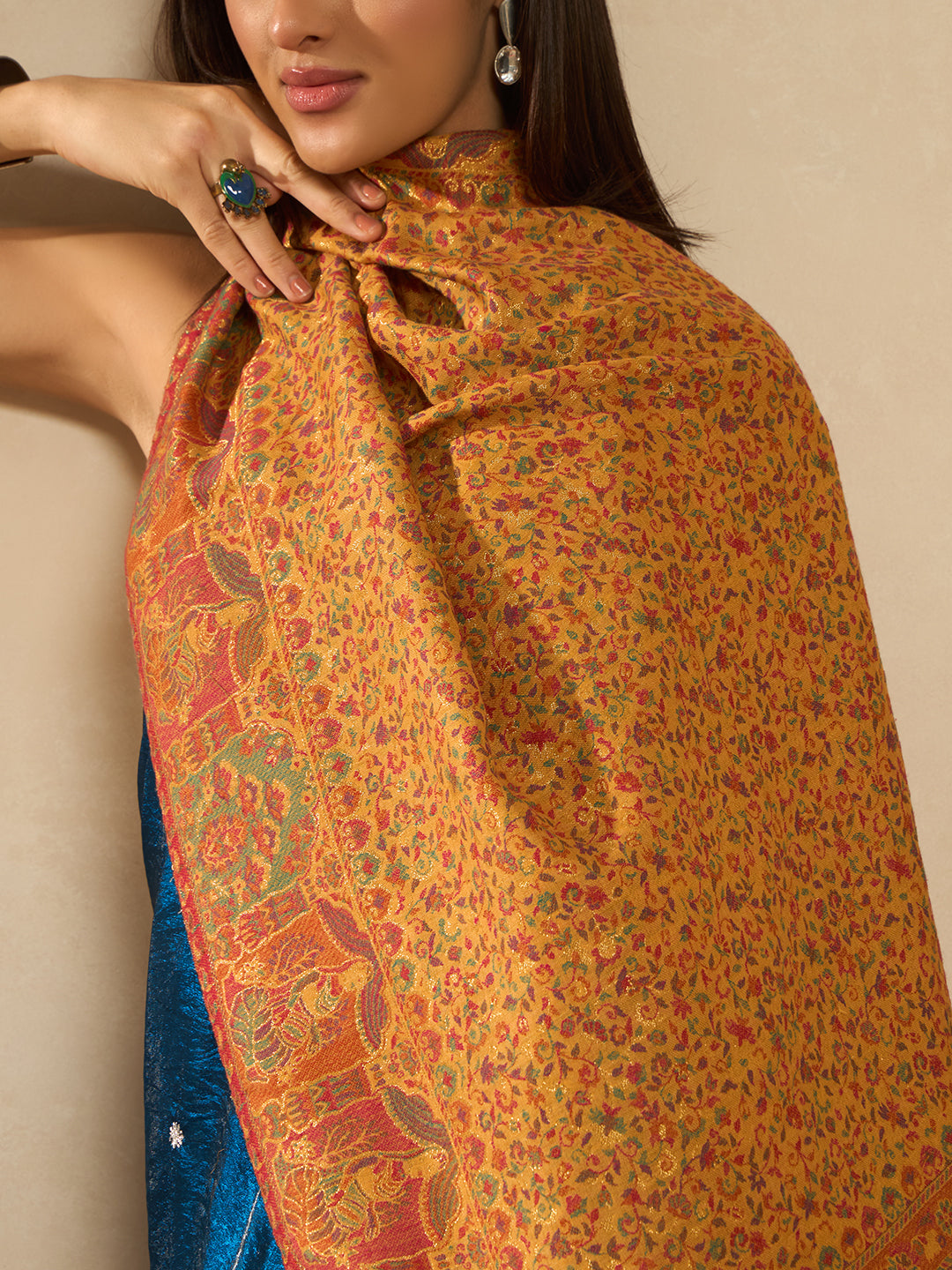Women Persian Court kaani stole