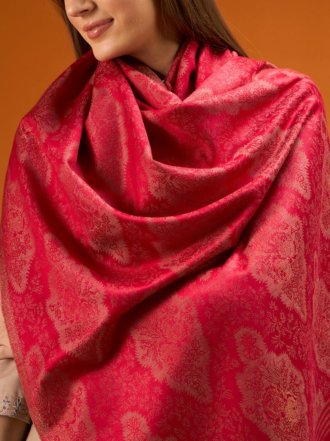 Women Imperial Royal brocade Kaani Stole