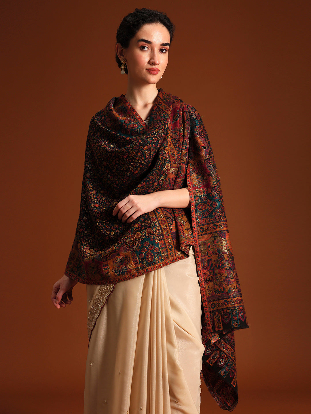 Women Persian Court kaani stole