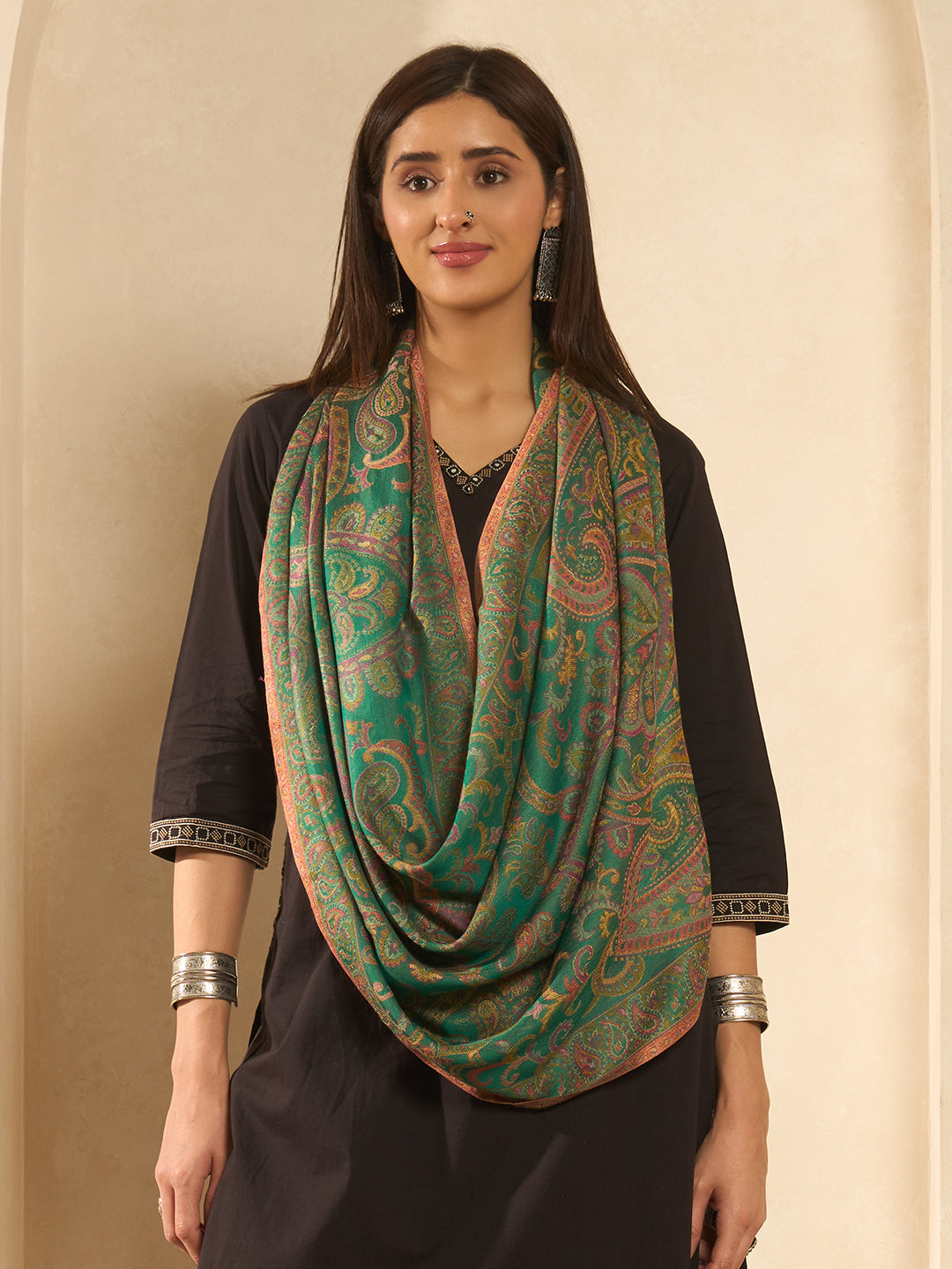 Women Imperial Ambi Kaani Stole