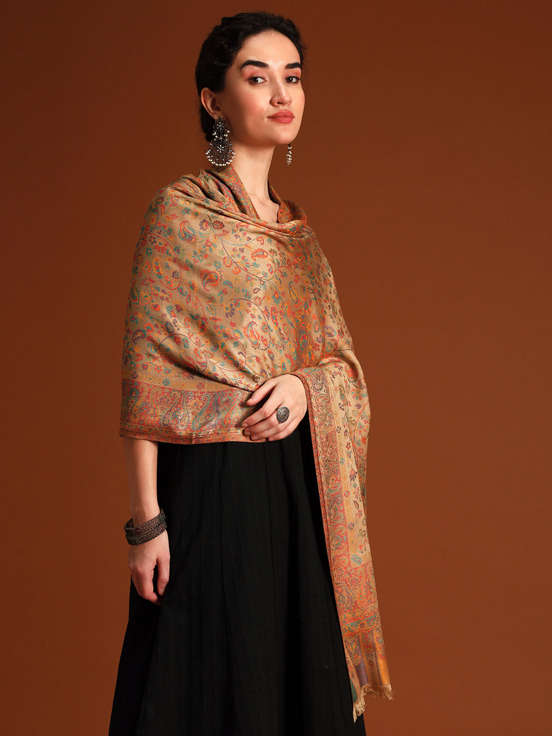 Women Imperial Royal botanica Kaani Stole