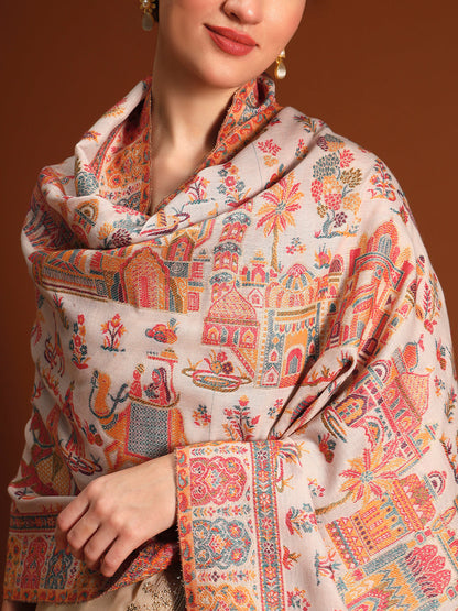 Women Caravan kaani stole Stole
