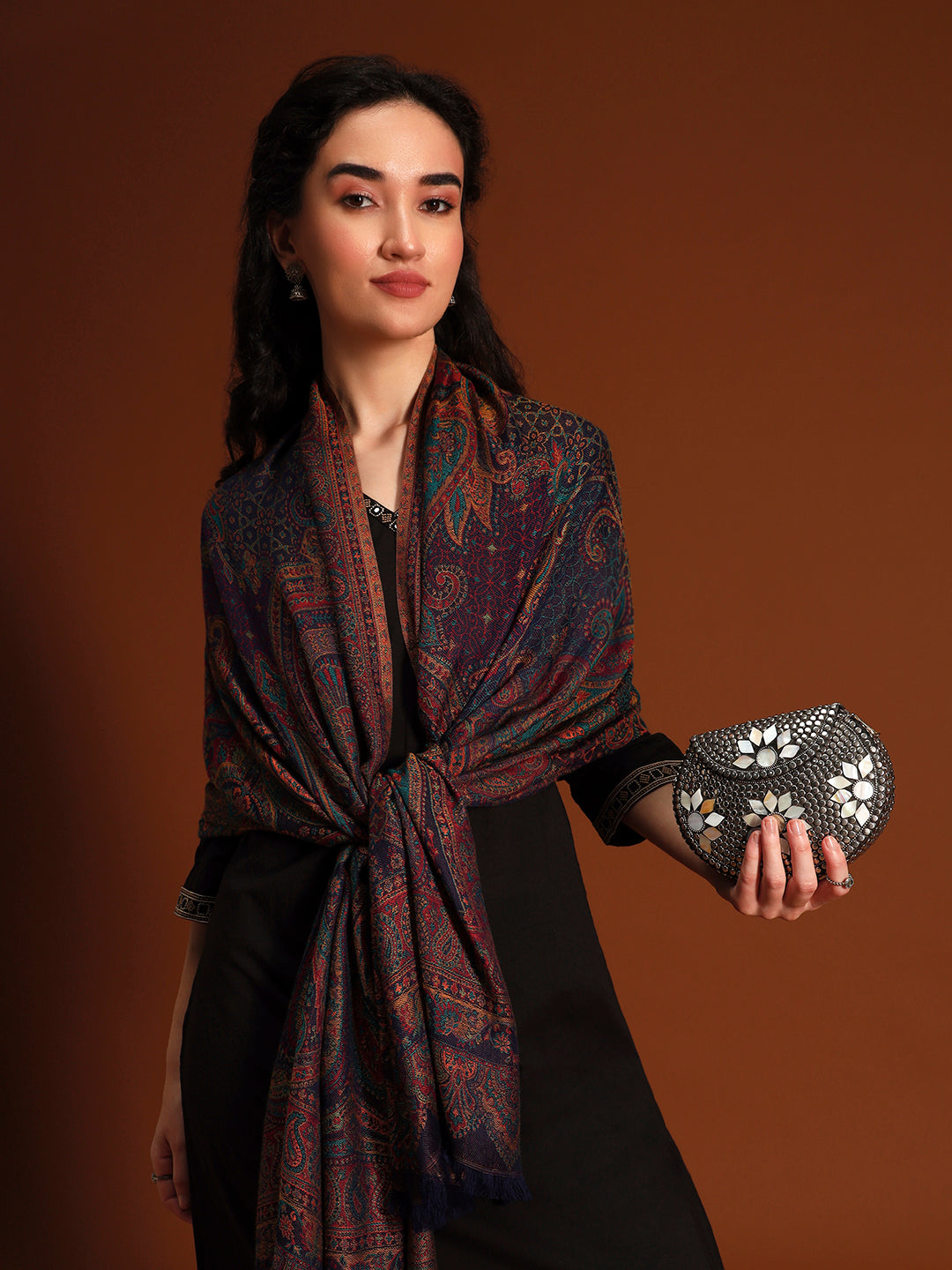 Women Grand Paisley Kaani Kashmiri Shawl