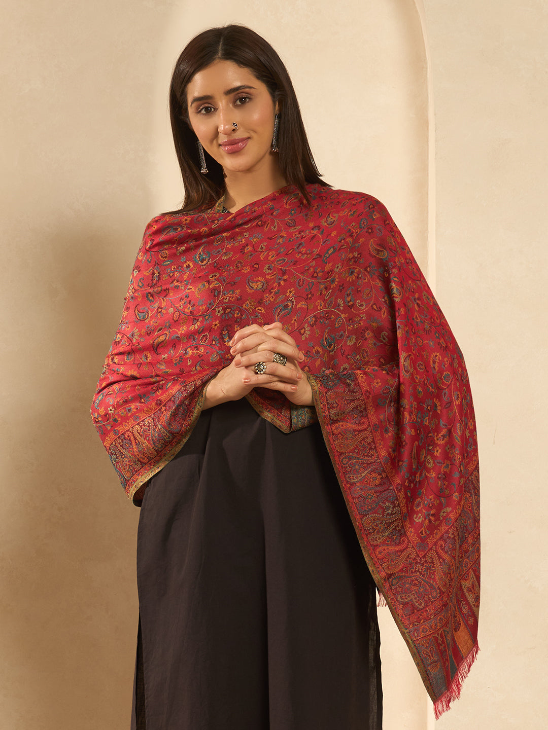 Women Imperial Royal botanica Kaani Stole