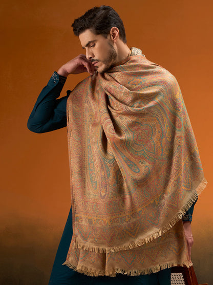 Men Grand Paisley Kaani Shawl