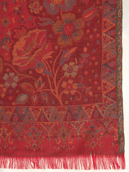Women Floral Heritage Kaani Elegance Kashmiri Shawl