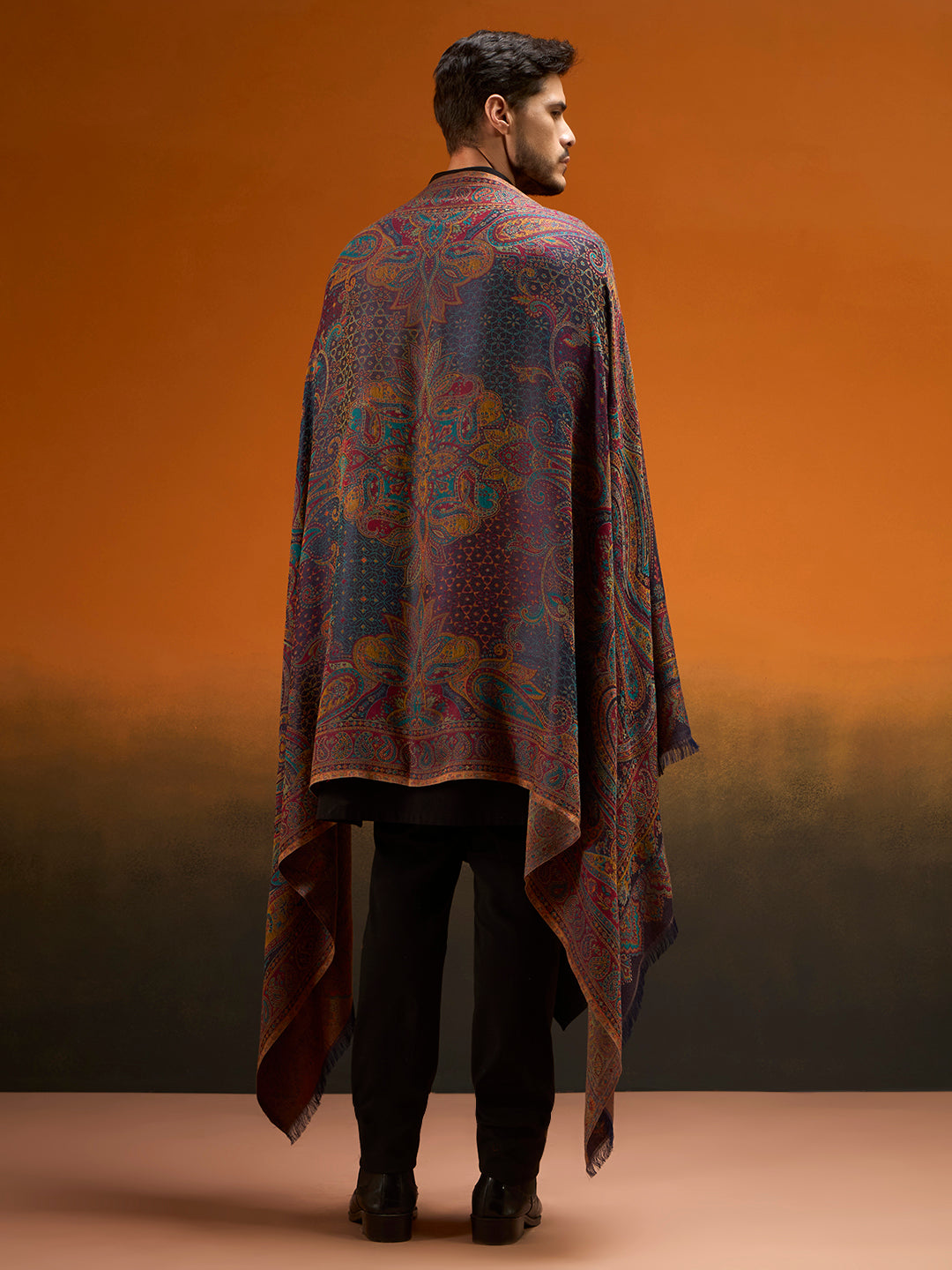 Men Grand Paisley Kaani Shawl